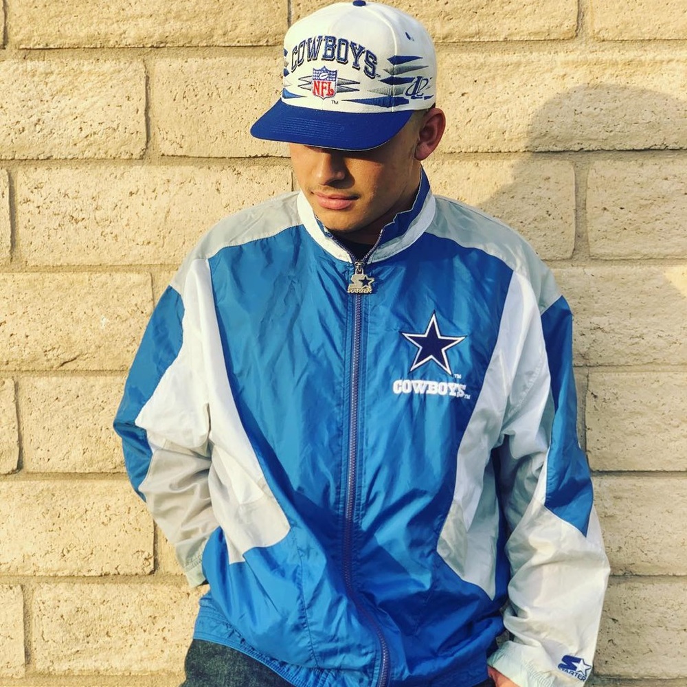Vintage Starter Dallas Cowboys Windbreaker Jacket